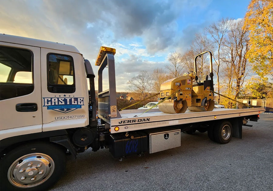 Equipment Transport Towing Service Chappaqua New York Castle Auto and Towing